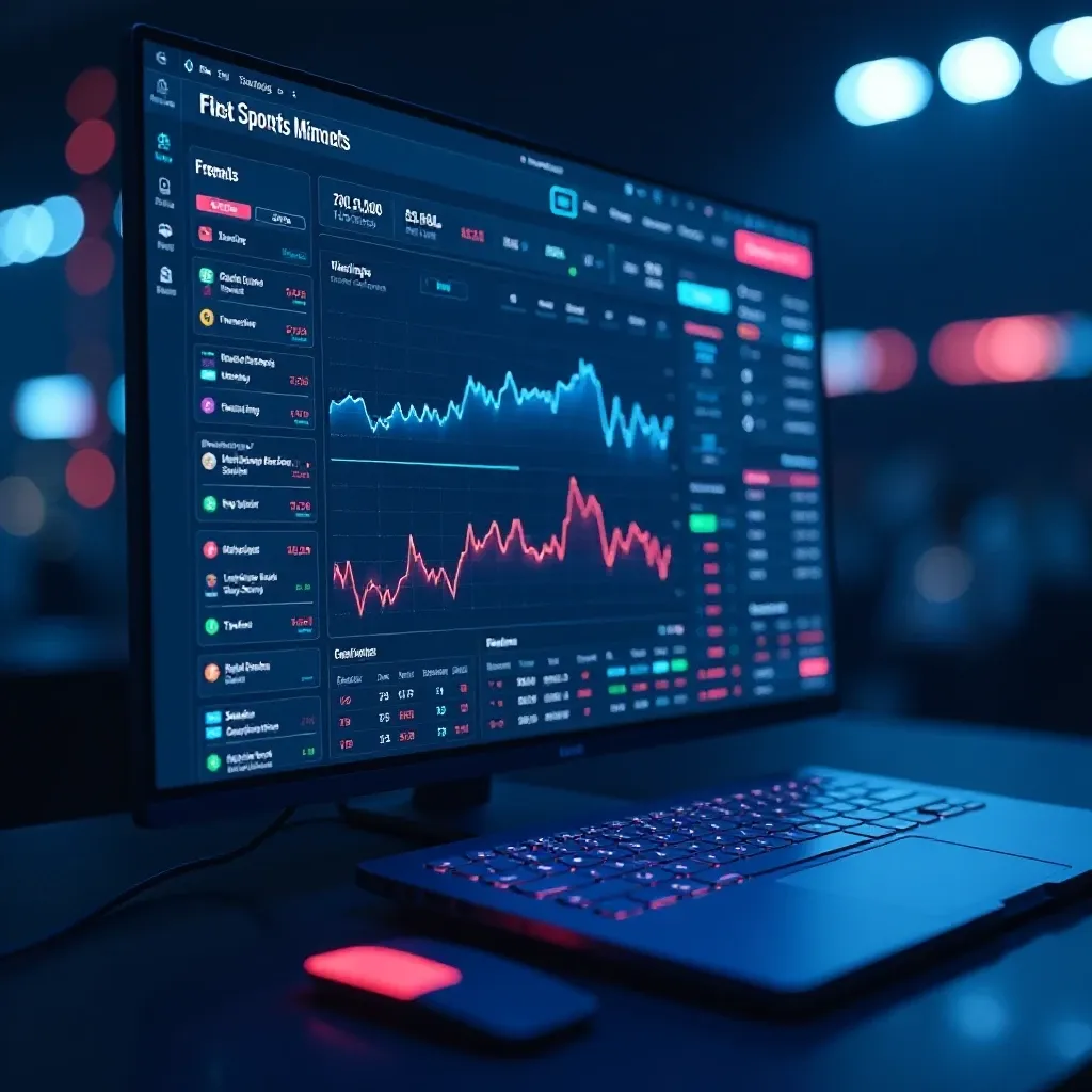 Futuristic Betting Interface